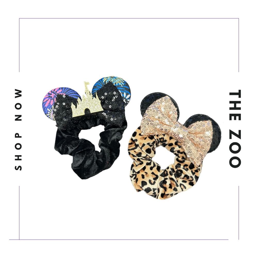 Scrunchie with‎ Mouse Ears